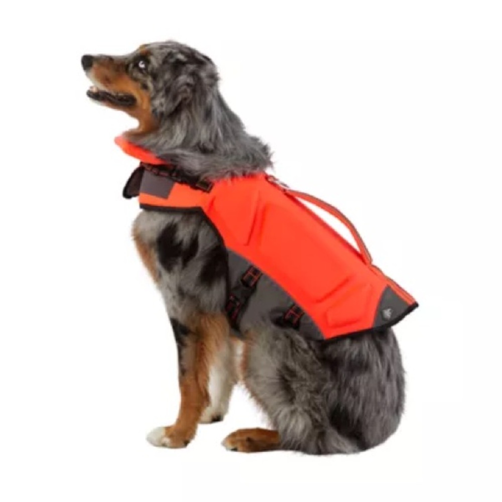 Arcadia Dog Life Jacket XS | High Visibility Orange Swim Vest for Small Dogs